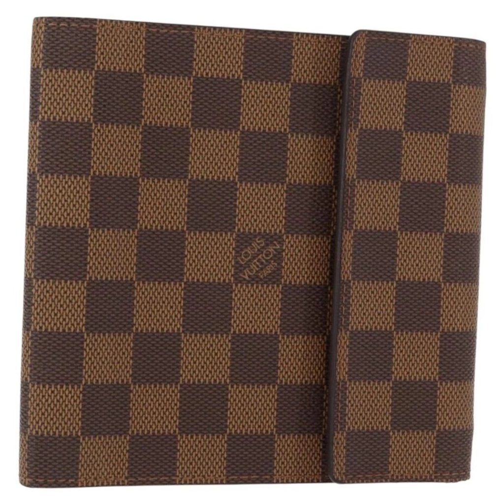 Louis Vuitton Damier Ebene Cd Case Pouch Lv Auth 153322
